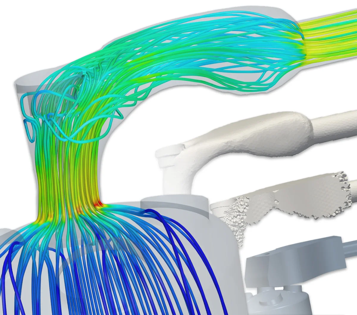 Tosca Fluid: New Design Concepts Driven by Flow Topology Optimization white paper