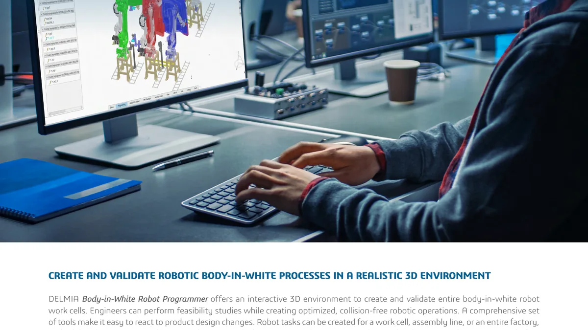 Body-in-White Robot Programmer (RBWPR) datasheet